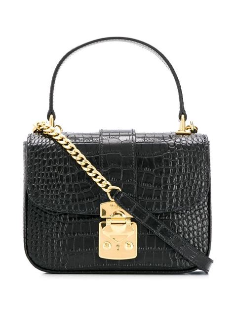 miu miu crocodile bag|Black Croco.